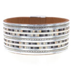 Leather Bracelets For Women Trendy Bracelet Femme Wrap Bracelets Bangles Fashion Jewelry 2